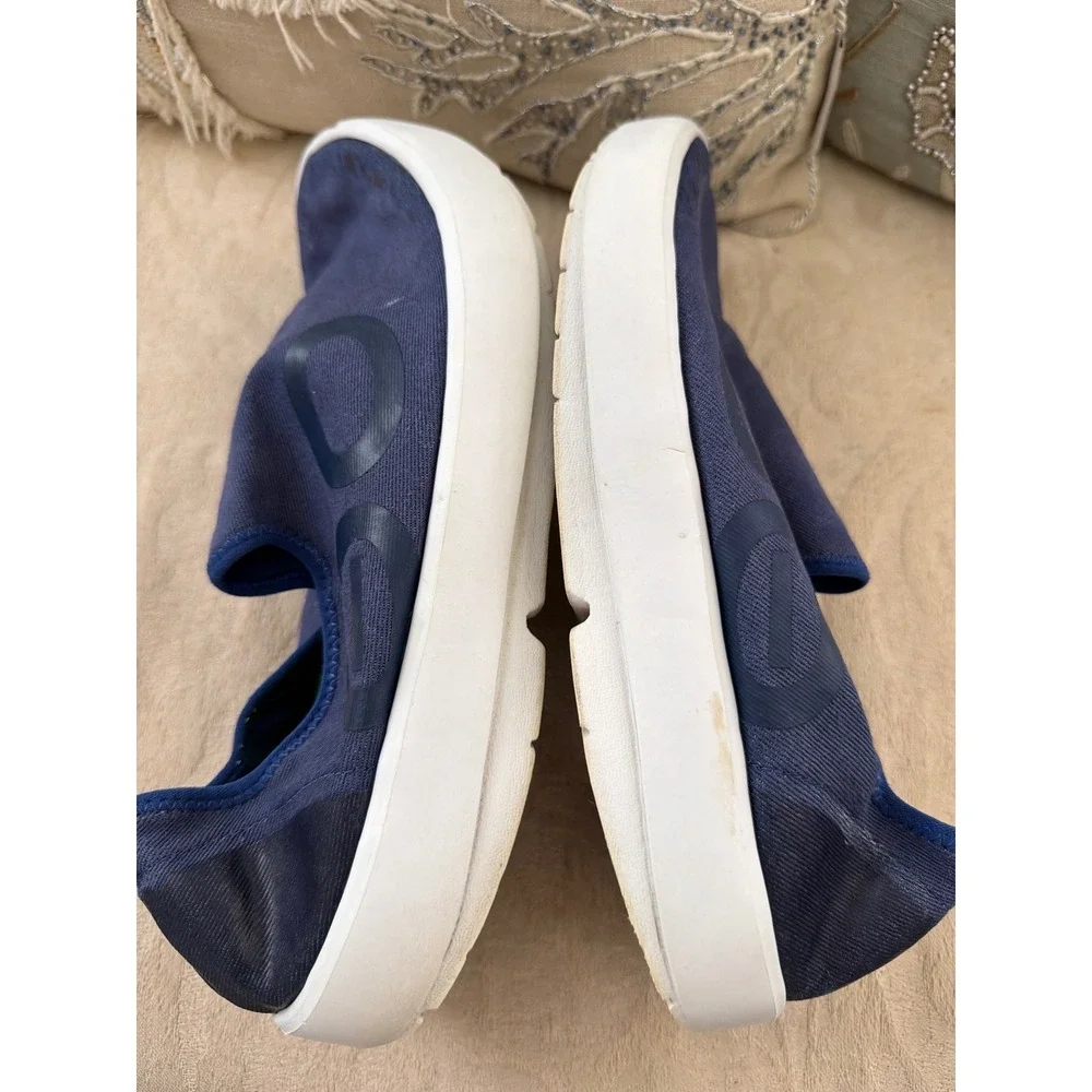 OOFOS BLUE SLIP ON 00MG Low Sport Sneaker  size 12 Blue